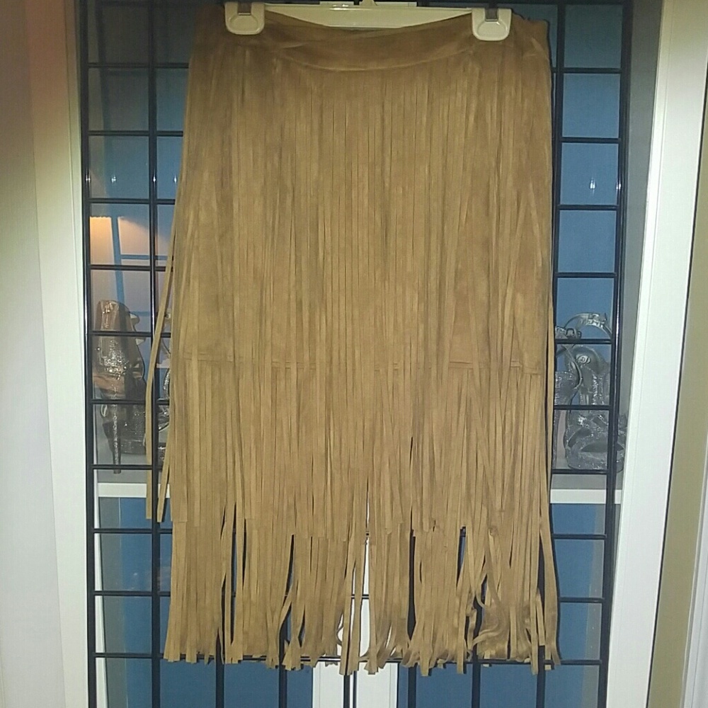 Fringe skirt